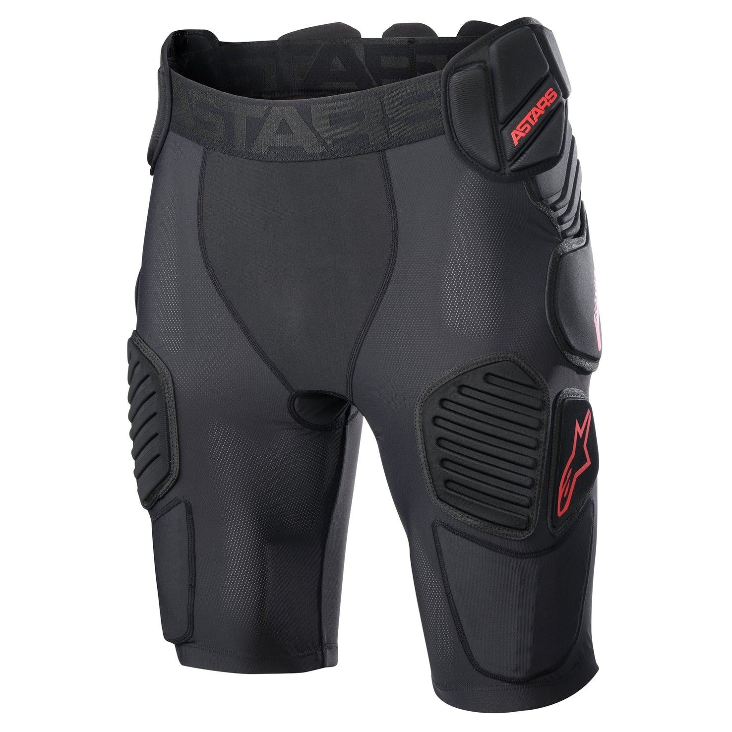 Alpinestars 2024 Bionic Pro Protection Shorts Black Red